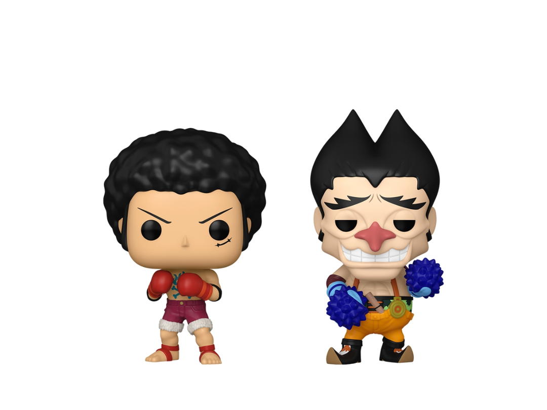 Funko Luffy & Foxy Boxing ver. (Exclusive) POP! Animation: One Piece by Funko (Pack 2)