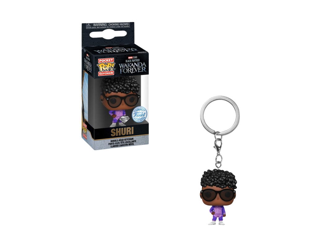 Funko Shuri Diamond Glitter ver. (Exclusive) Pocket POP! Keychain: Black Panther Wakanda Forever by Funko