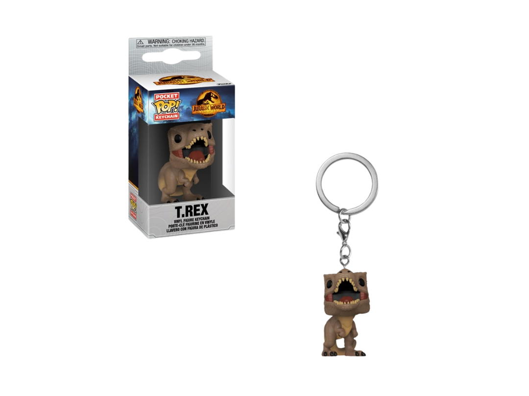 Funko T.Rex Pocket POP! Keychain: Jurassic World 3 by Funko