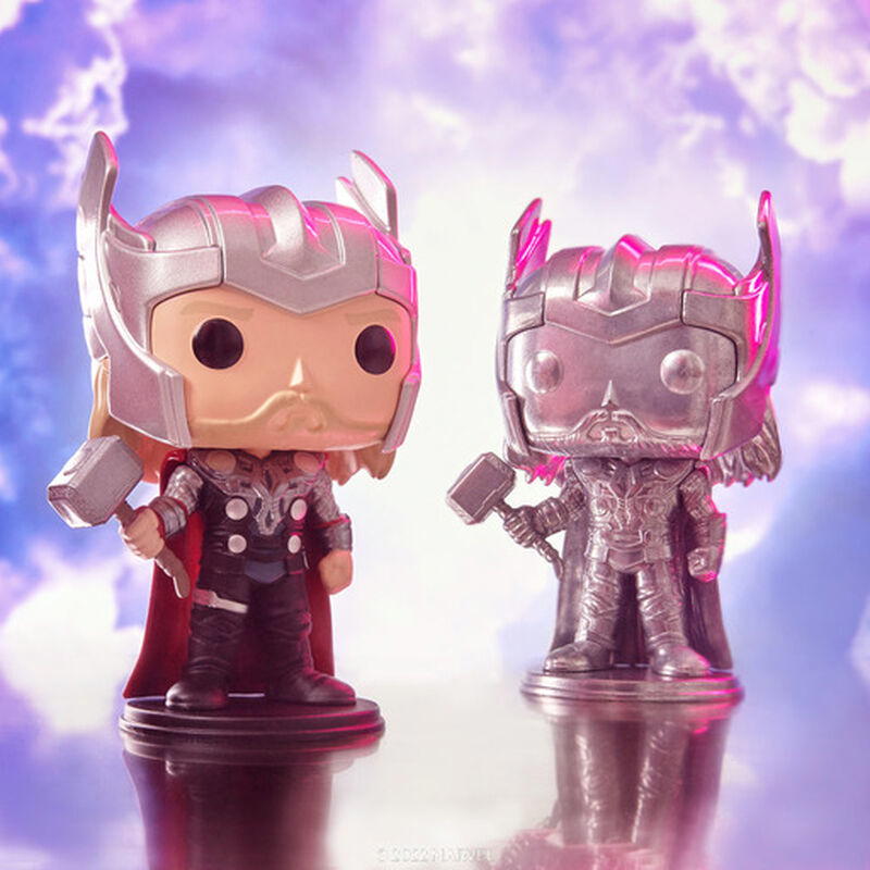 Funko Thor (Mystery Chance of Chase) (05) (Exclusive) POP! Diecast: Marvel by Funko