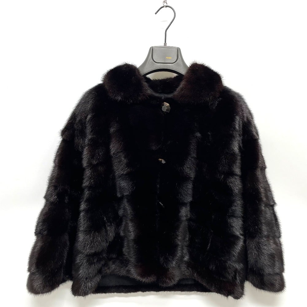 Fendi fur 2021 model Short Bolero Apparel Fur CoatJacket
