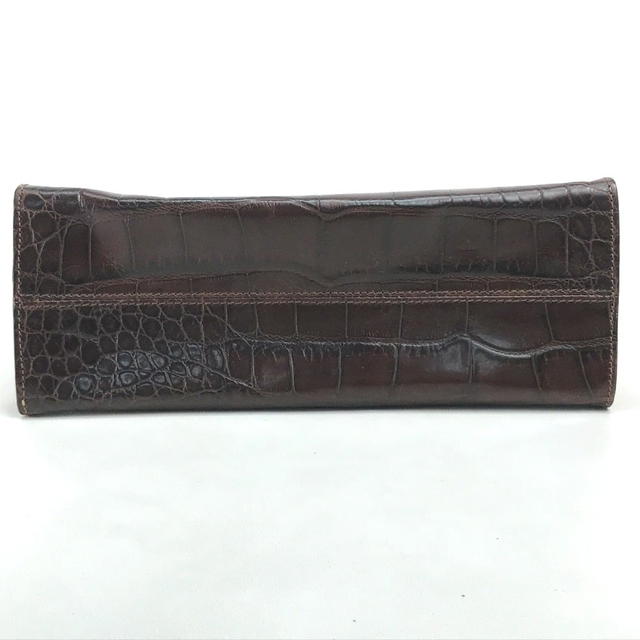 Furla Furla Embossing Mini bag Tote Bag Embossed Leather Brown/GoldHardware - view 3