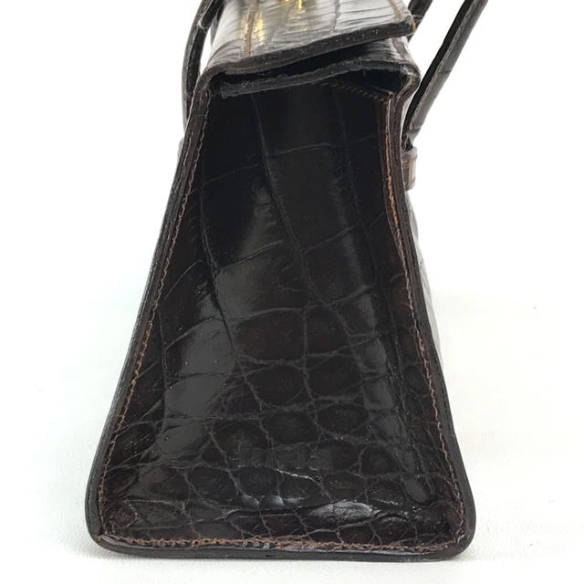 Furla Furla Embossing Mini bag Tote Bag Embossed Leather Brown/GoldHardware - view 5