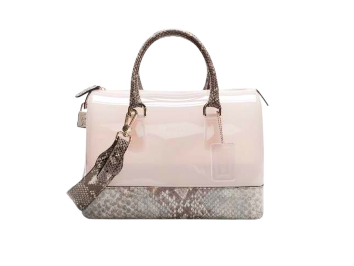 Furla Furla Limited Edition Python Bag Pink
