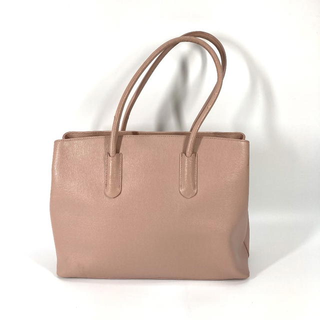 Furla FURLA logo Tote Bag Shoulder bag Hand Bag Leather pink - view 3