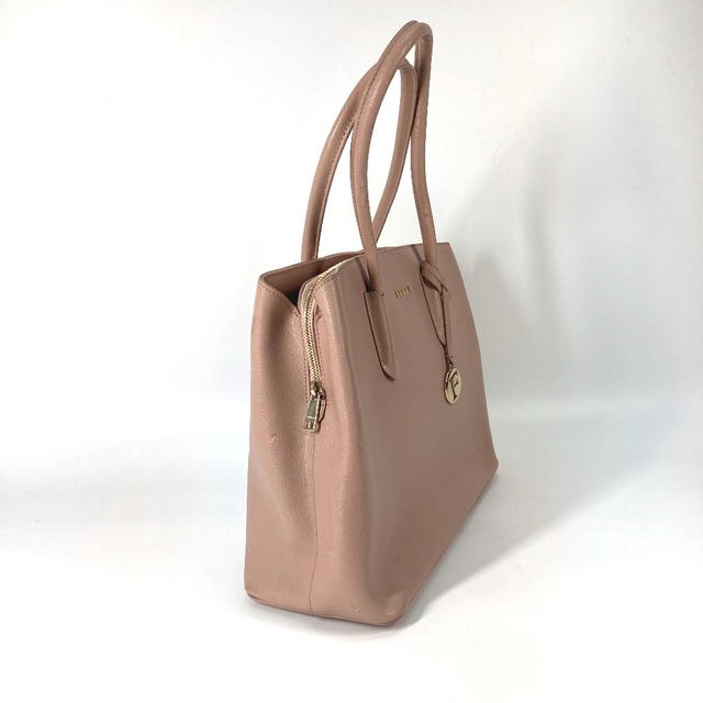 Furla FURLA logo Tote Bag Shoulder bag Hand Bag Leather pink - view 4
