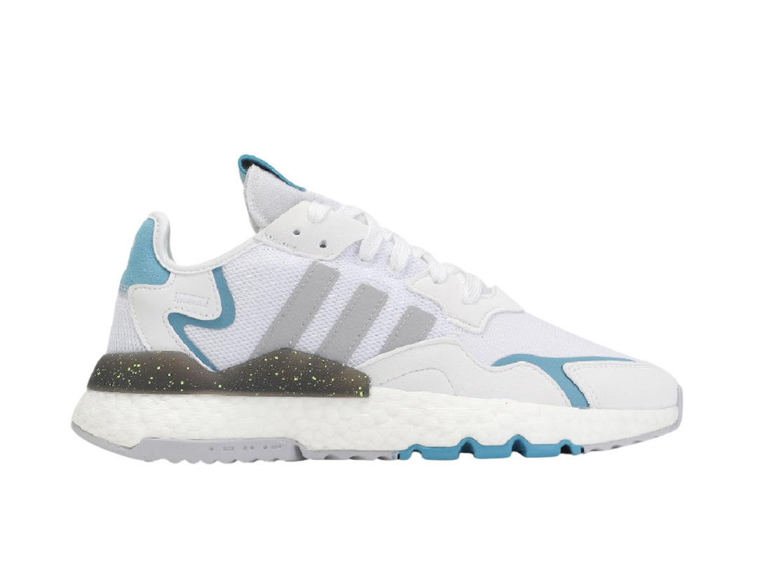 adidas adidas Originals Nite Jogger Shoes White Blue (Women's)