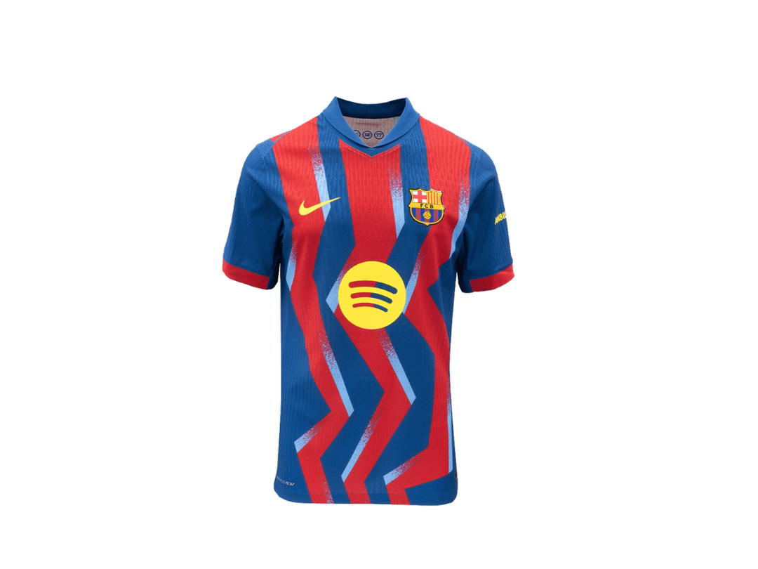 Nike Nike FC Barcelona 2025/26 Match Fourth Gym Blue Salsa Red