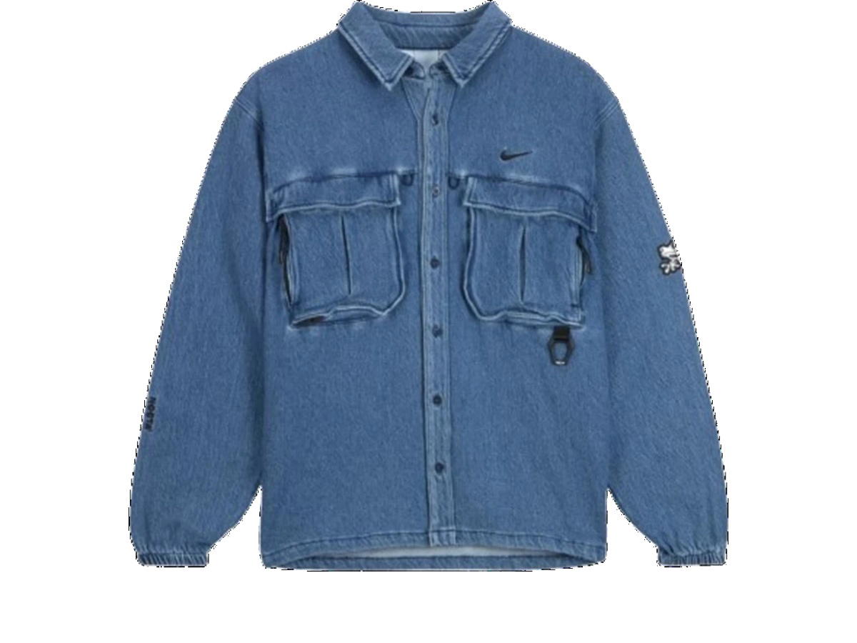 Nike Nike x NOCTA Opal Button Down Denim Shirt Blue Denim