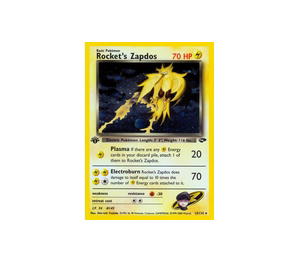 Buy Pokemon Rocket's Zapdos H [G2 15/132] Gym "Gym Challenge" [FirstEditionHolo] (EN) at Sasom – Authentic and Ready to Ship