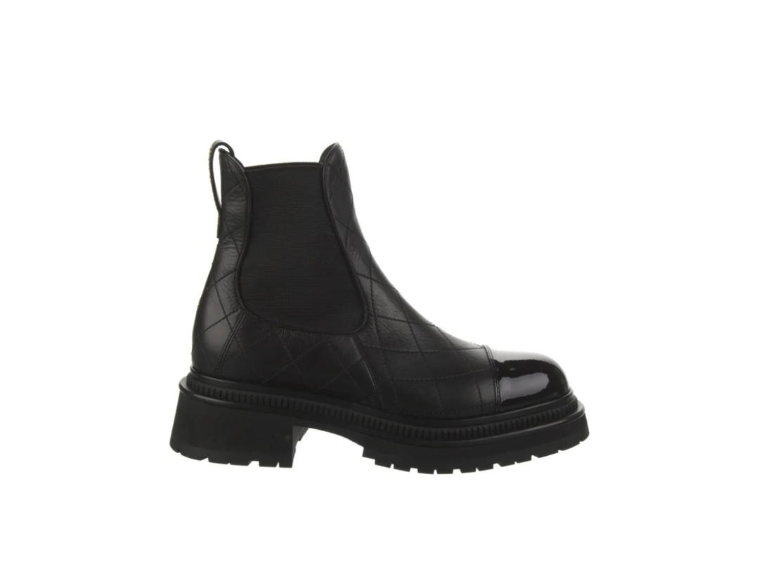 Chanel Chanel Short Chelsea Boots Black (Women's)
