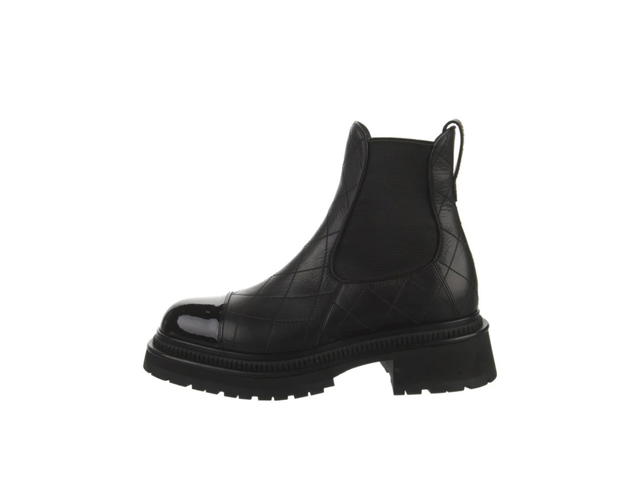 Chanel Chanel Short Chelsea Boots Black (Women's) - view 2