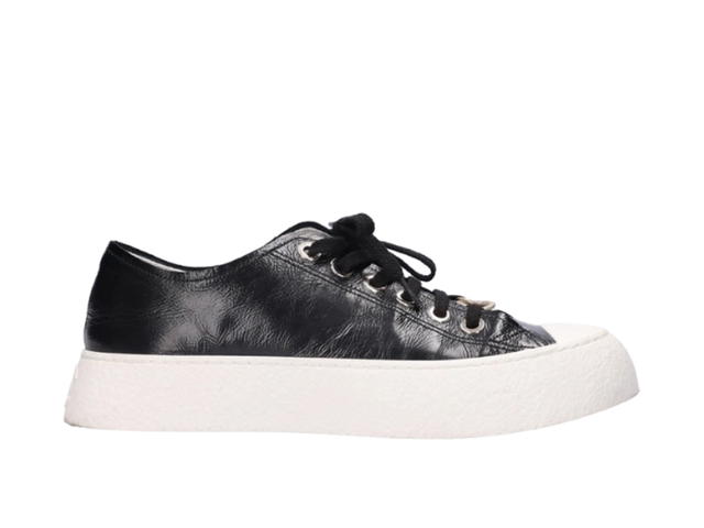 Chanel Chanel Leather Low-Top Sneaker Black (Women's) - view 1