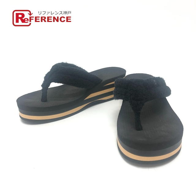 Chanel G46202 CC Mark Border Beach Sandals ShoesSandals - view 1