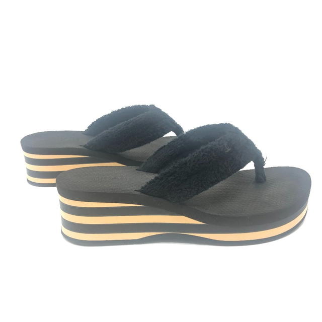 Chanel G46202 CC Mark Border Beach Sandals ShoesSandals - view 5