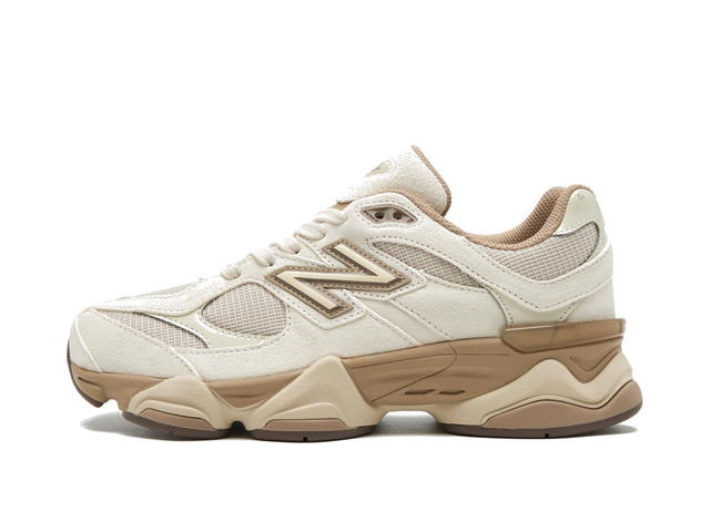 New Balance New Balance 9060 Junior Cream Brown Tan - view 1