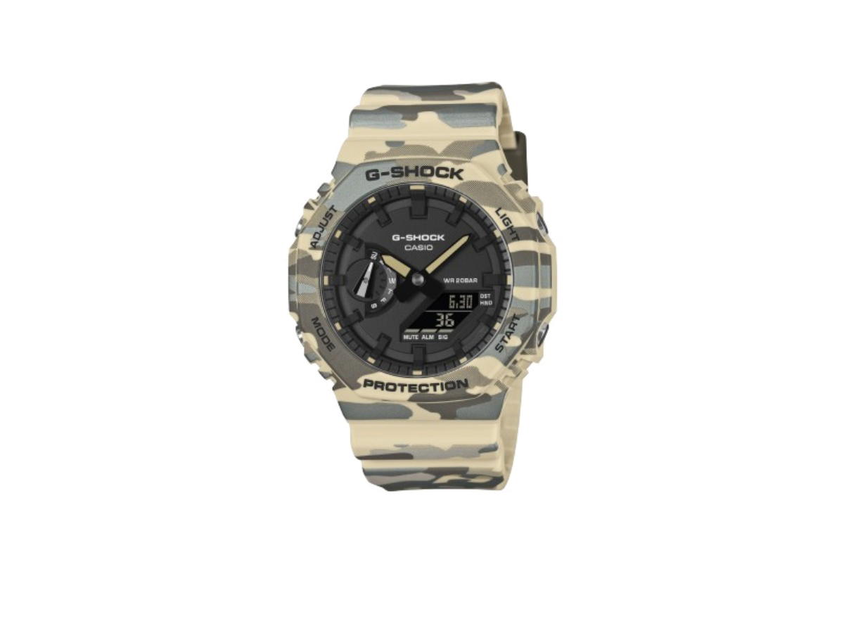 Casio Casio G-Shock GA-2100CM-5A Camouflage Brown
