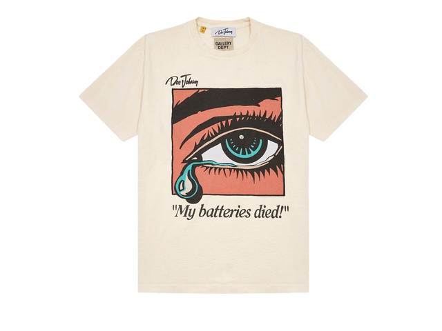 Gallery Dept. Gallery Dept. Dead Batteries Tee Antique White - view 1