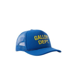 Buy Gallery Dept Logo-Print Canvas and Mesh Trucker Cap Blue at Sasom – Authentic and Ready to Ship