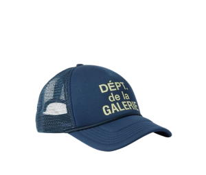 Buy Gallery Dept Logo-Print Canvas and Mesh Trucker Cap Navy at Sasom – Authentic and Ready to Ship
