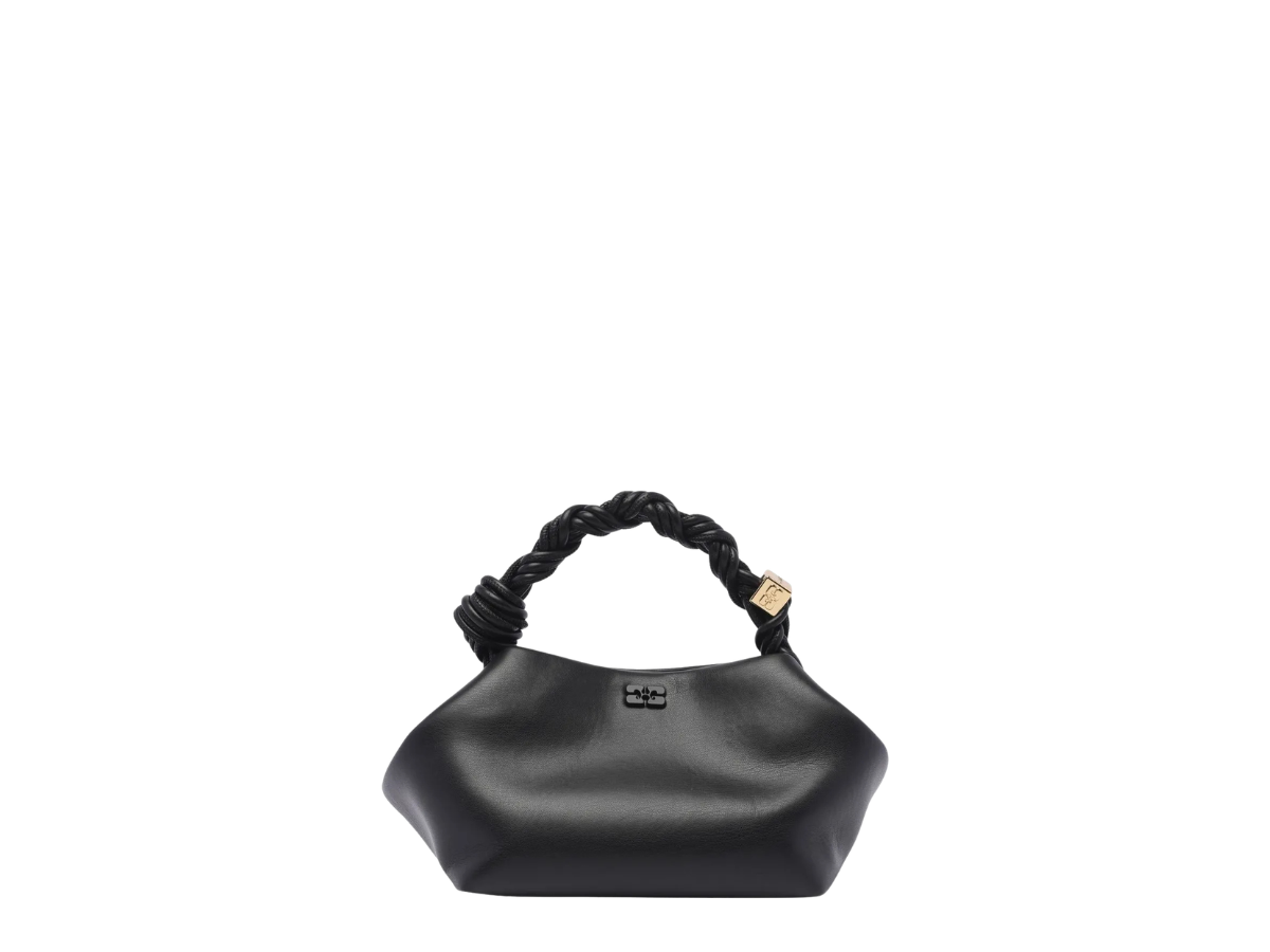 Ganni Ganni Bou Twisted Handle Black