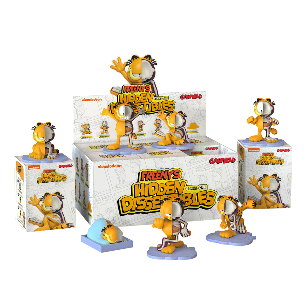 Mighty Jaxx Garfield ft. Jason Freeny Blind Box by Mighty Jaxx (1 PC)