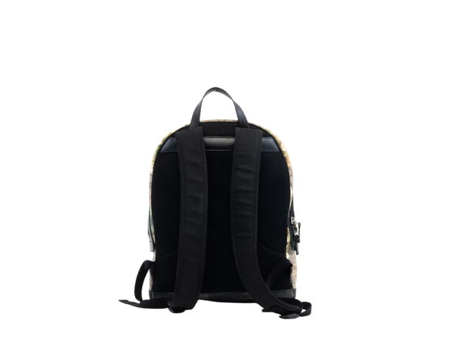 Gucci Gucci GG Supreme Backpack In Floral Print Beige Ebony Green - view 2