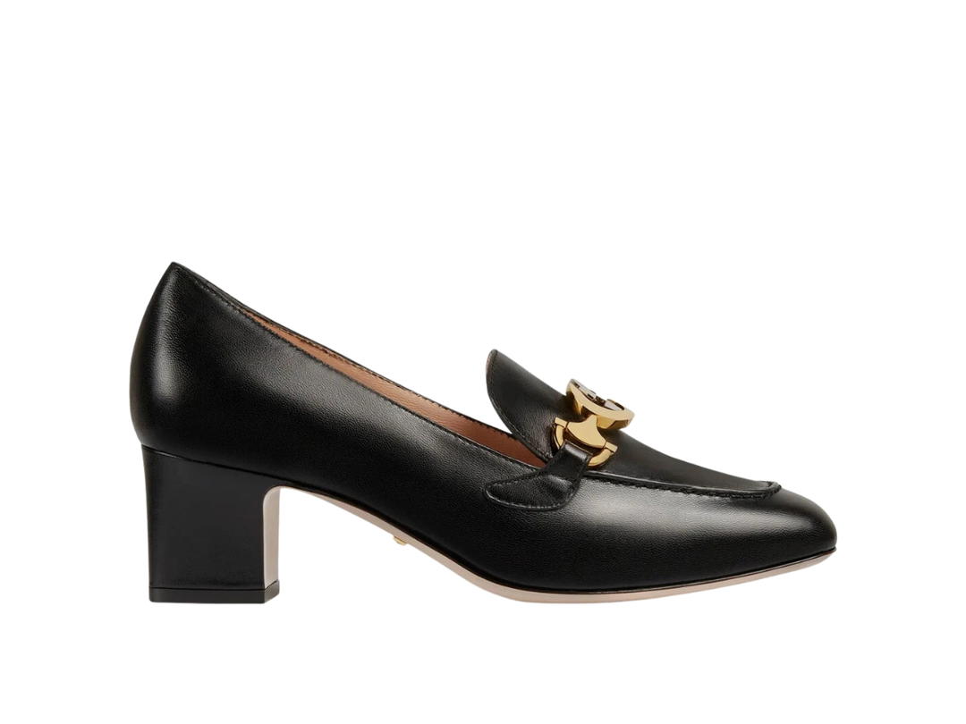 Gucci Gucci GG Canvas Platform Loafer Black