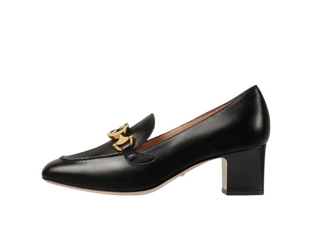 Gucci Gucci GG Canvas Platform Loafer Black - view 2