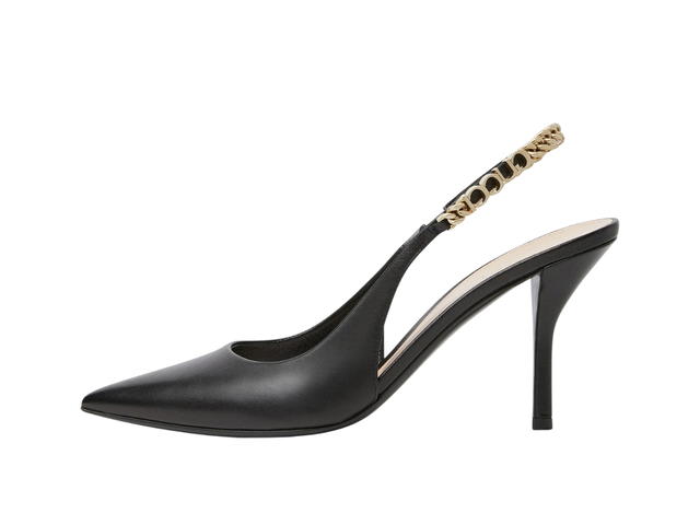 Gucci Gucci Pointed Toe Slingback Pump Black - view 2