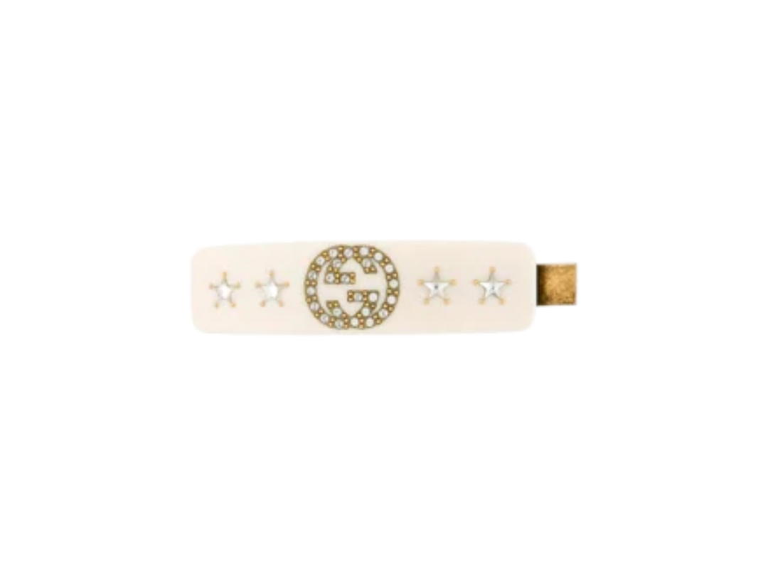Gucci Gucci GG Hair Clip White