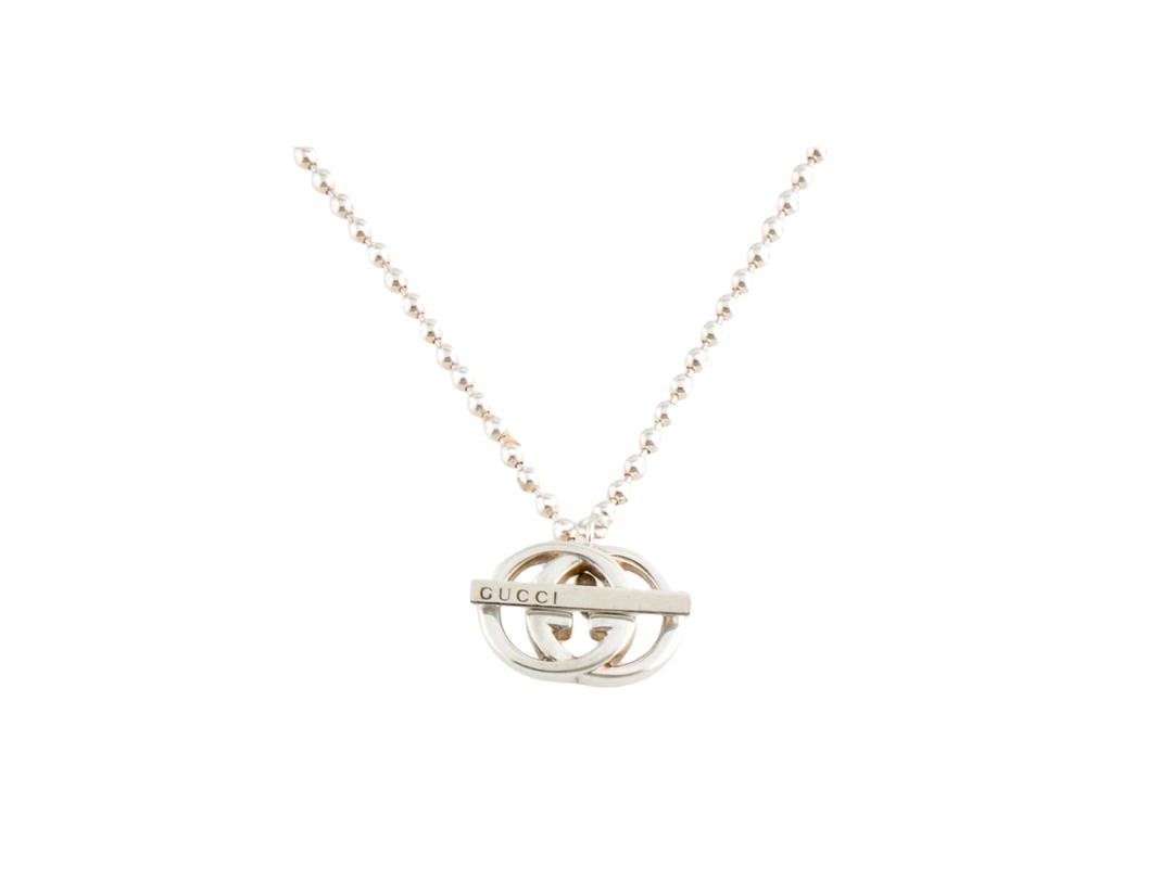 Gucci Gucci GG Boule Choker Necklace Silver