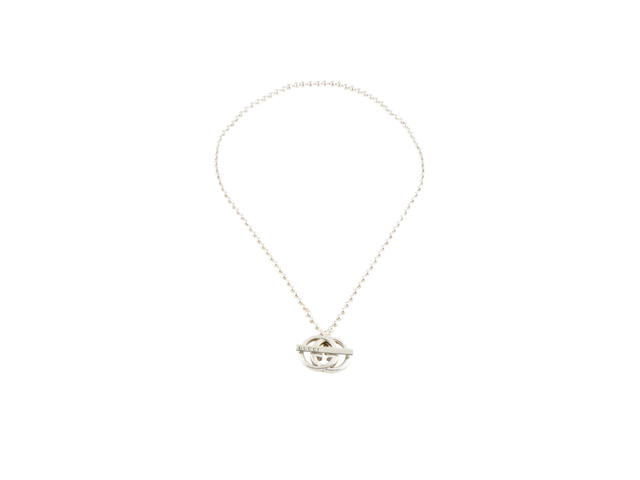 Gucci Gucci GG Boule Choker Necklace Silver - view 2