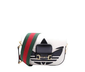 Buy Gucci 1955 Horsebit Bag White Black at Sasom – Authentic and Ready to Ship