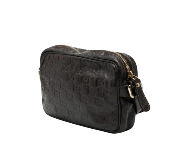 Gucci Gucci Guccissima Crossbody Bag Brown - view 2