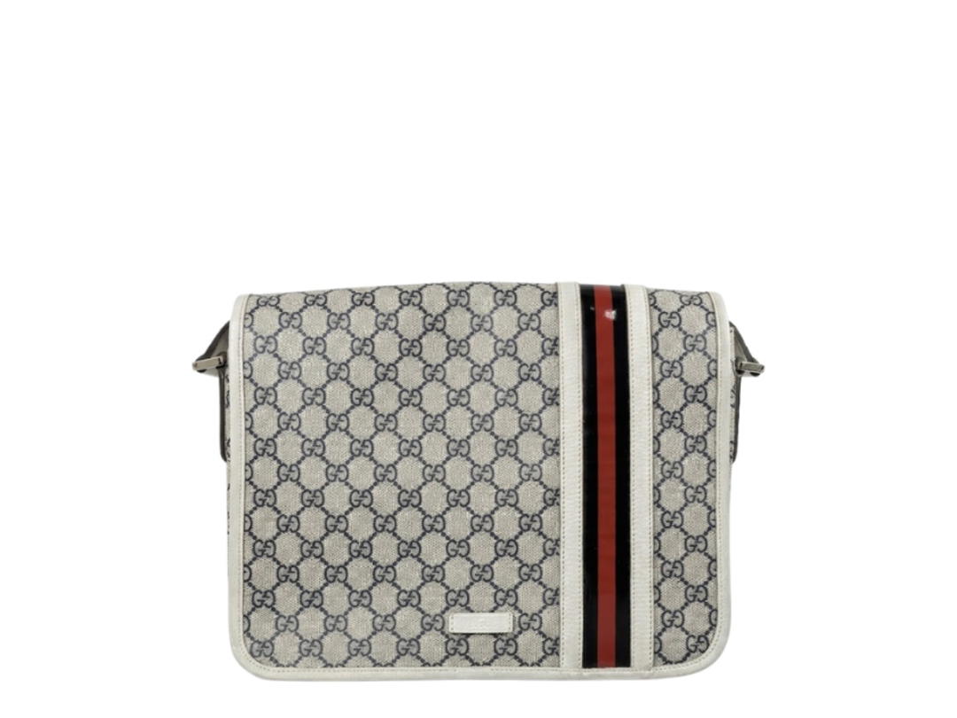 Gucci Gucci GG Messenger Bag White
