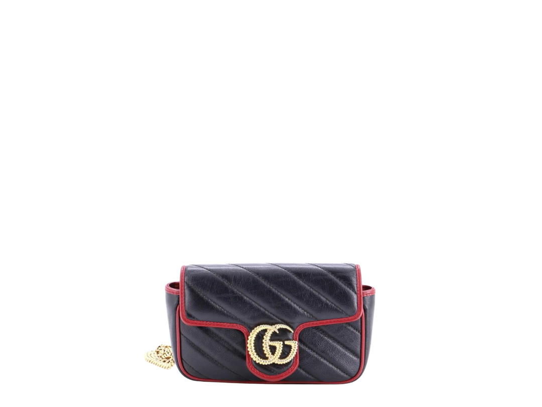 Gucci Gucci GG Marmont Flap Bag Black