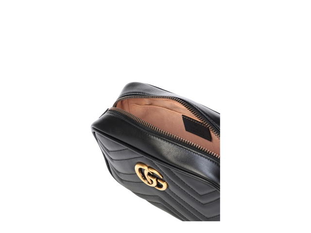 Gucci Gucci GG Marmont Mini Crossbody Bag Black - view 2
