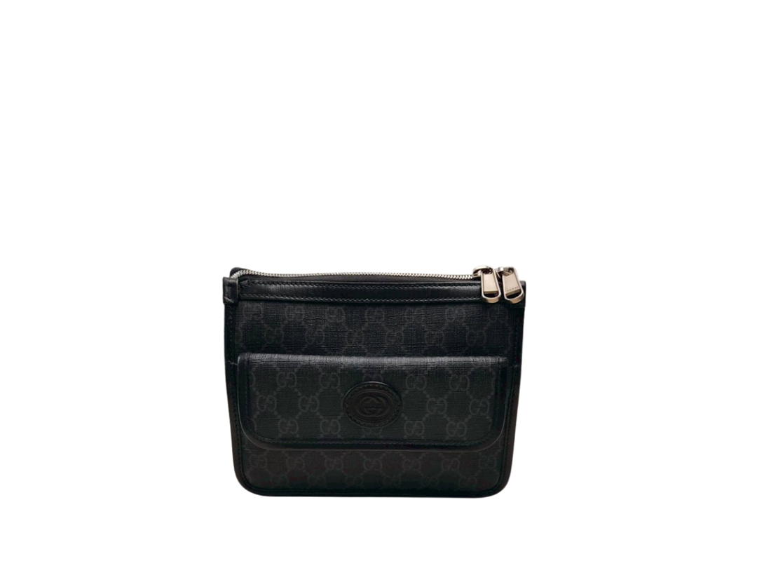 Gucci Gucci GG Retro Series Messenger Bag Black