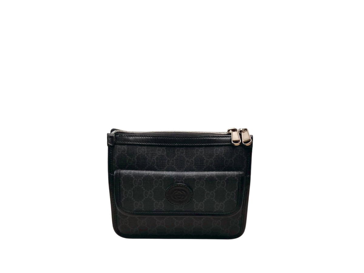 Gucci Gucci GG Retro Series Messenger Bag Black