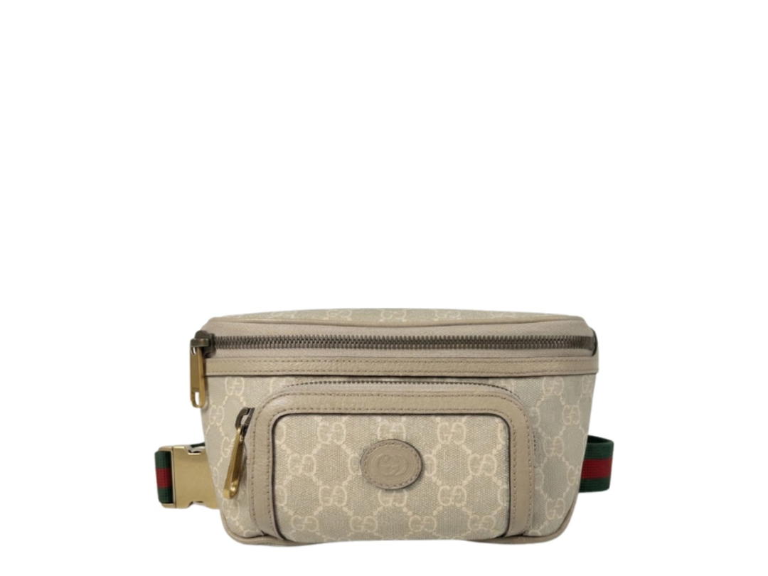 Gucci Gucci GG Supreme Belt Bag Beige