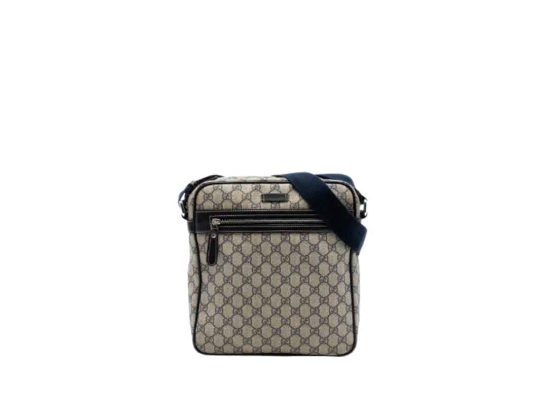 Gucci Gucci GG Supreme Crossbody Bag Beige