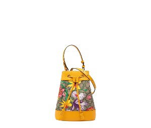 Buy Gucci GG Supreme Flora Ophidia Bucket Bag Yellow at Sasom – Authentic and Ready to Ship