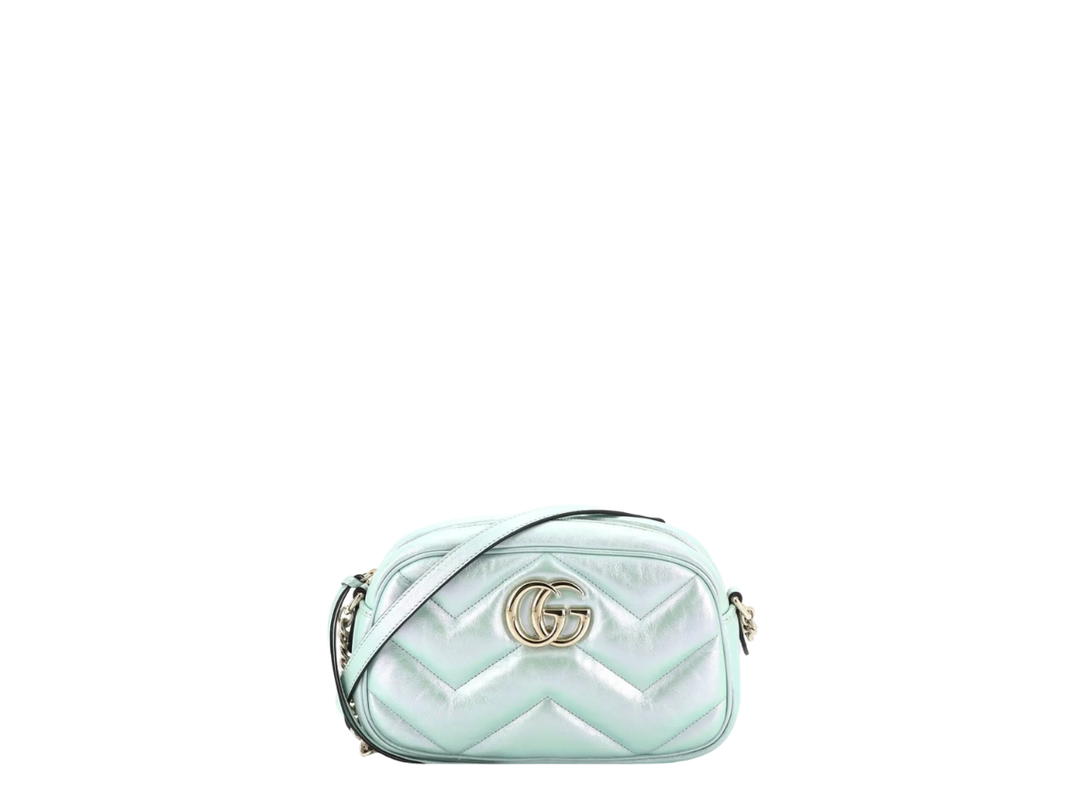 Gucci Gucci Marmont 24 Shoulder Bag Mint Green