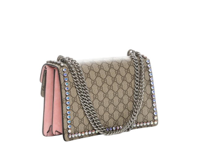 Gucci Gucci Small Dionysus Shoulder Bag Beige Ebony - view 2