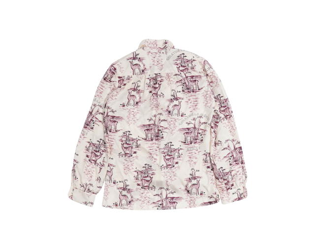 Gucci Gucci Silk Shirt White Purple - view 2