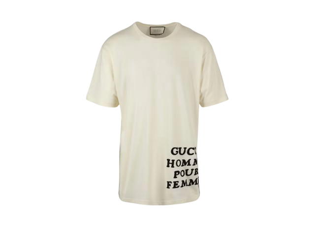 Gucci Gucci Homme Pour Femme T-shirt Ivory - view 1