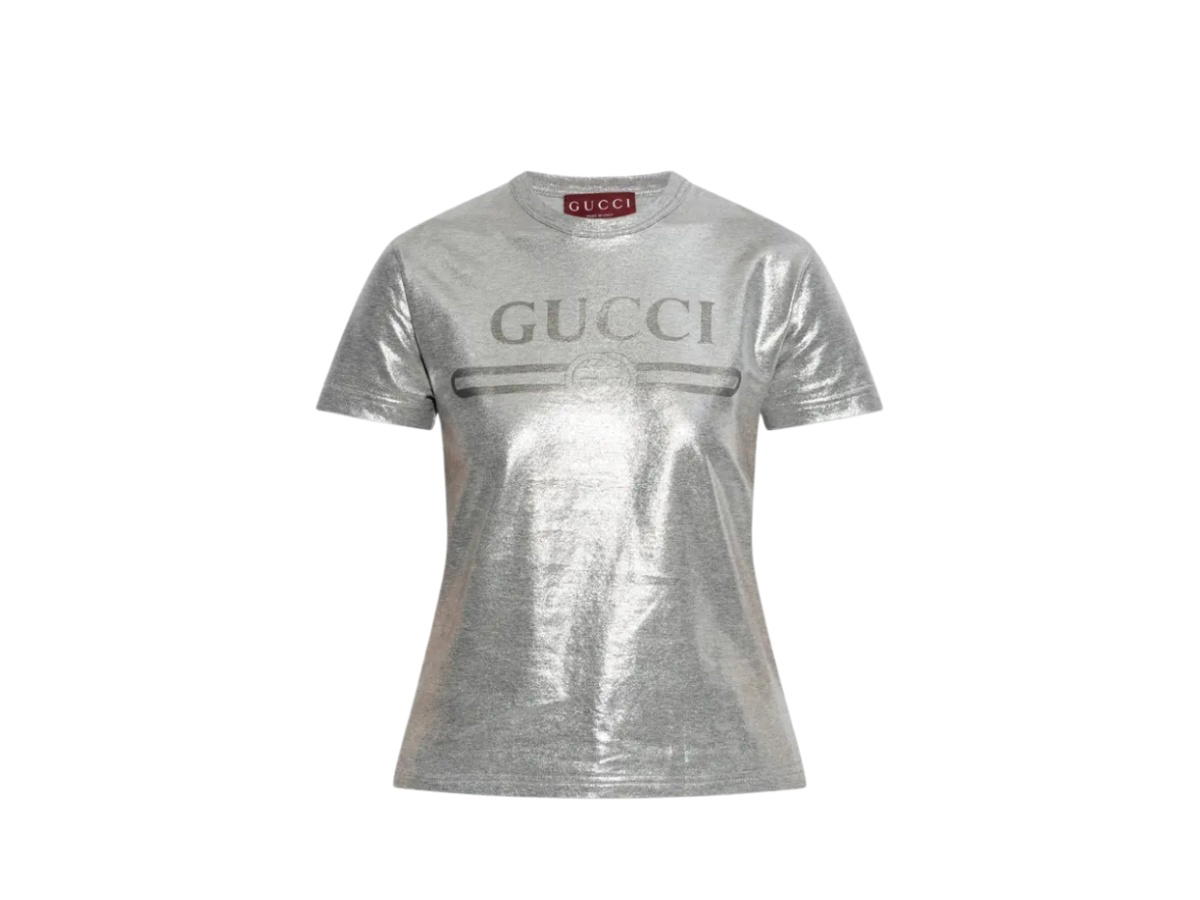 Gucci Gucci T-shirt Silver