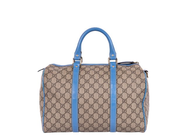 Gucci Gucci GG Supreme Boston Tote Blue - view 2