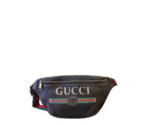 Buy Gucci Small Print Belt Bag Black at Sasom – Authentic and Ready to Ship